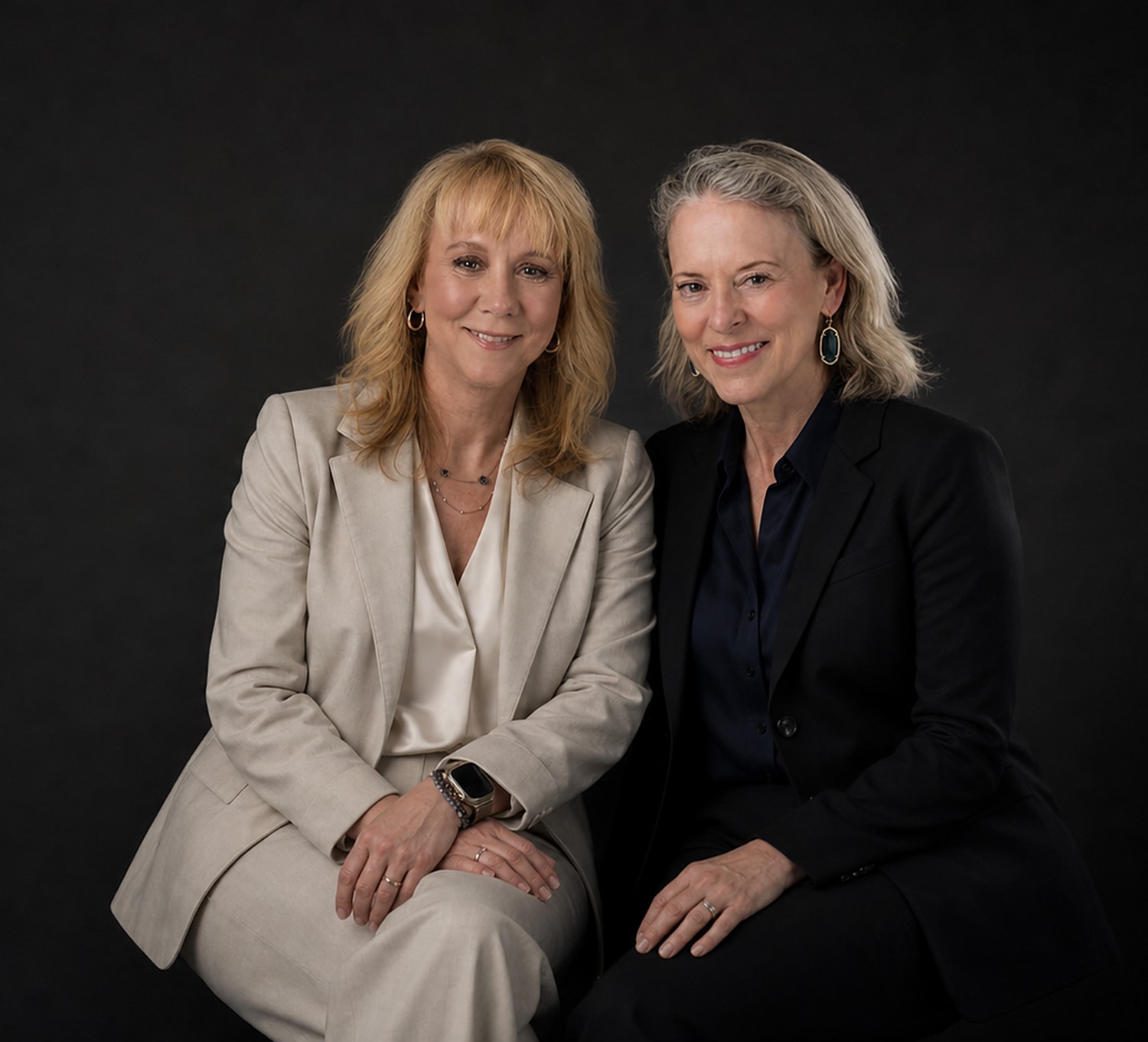 Hope Hisle Piper and Jill Johnson, co-owners of Turn Key Financial Group